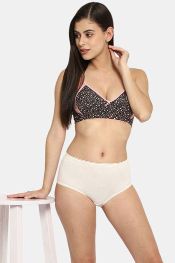 Buy Clovia Single Layered Non Wired Full Coverage T-Shirt Bra - Grey at  Rs.329 online