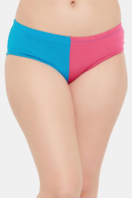Buy Clovia Medium Rise Three-Fourth Coverage Hipster Panty - Pink at Rs.412  online