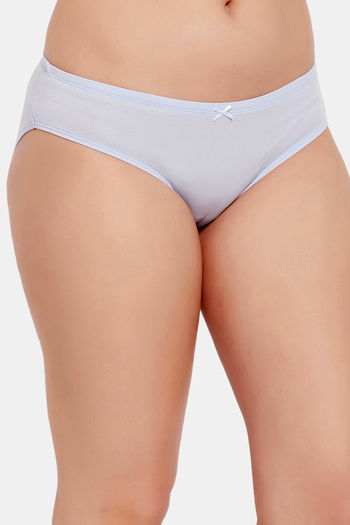 Buy CLOVIA Low Waist Bikini Panty in Nude Colour with Inner Elastic -  Cotton