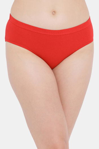 Buy CLOVIA Natural Womens Mid Waist Solid Period Panty