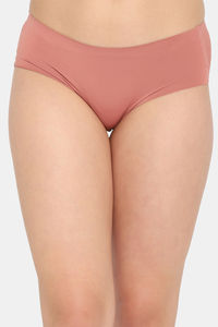 Buy Clovia Mid Rise Hipster Panty - Beige