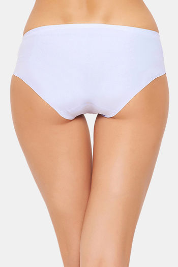 Buy Clovia Pack Of 3 Mid Waist Seamless Laser-Cut Hipster Panty