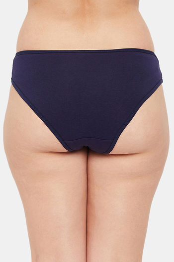 Buy Clovia Low Rise Half Coverage Bikini Panty (Pack of 2) - Assorted at Rs.998  online