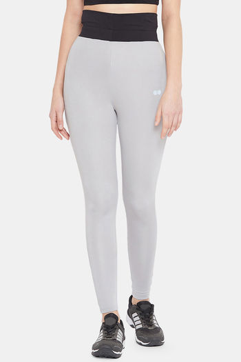 Buy ADIDAS Black Womens Solid Sports Tights | Shoppers Stop