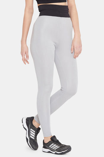 Wide Band Pull-On Ankle Legging Heather Grey - Shop Daffodils Boutique