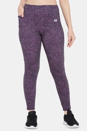Buy Clovia Easy Movement Tights - Pink at Rs.779 online | Activewear online
