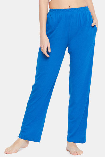 Buy Clovia Cotton Pyjama - Blue at Rs.999 online