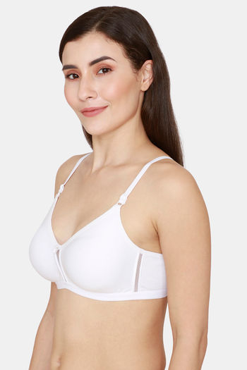Buy Zivame Glitter Straps Padded Non Wired 3/4th Coverage T-Shirt Bra -  Black at Rs.779 online