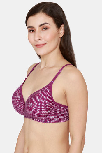 INTIMATES Lavender Padded Non-Wired T-shirt Bra