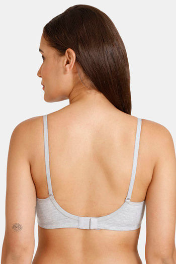 Buy Romace Padded Non Wired Full Coverage T-Shirt Bra - Grey at Rs.325  online