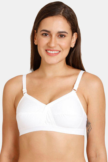 Buy Romace Padded Non Wired Full Coverage Super Support Bra (Pack
