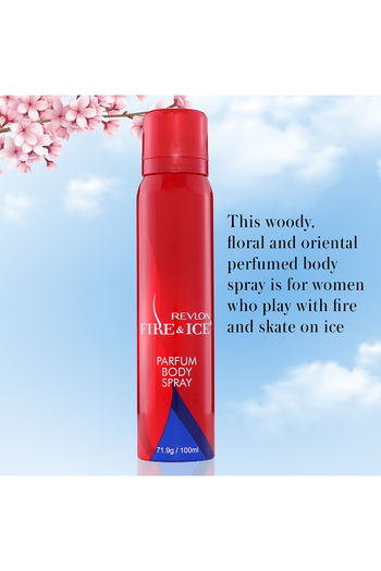 Buy Revlon Fire Ice Perfumed Body Spray Red at online