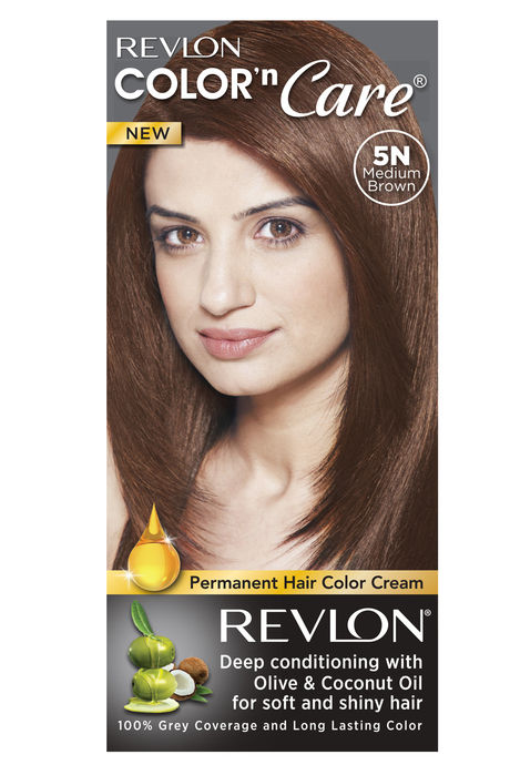 Buy Revlon Color N Care Permanent Hair Color Cream - Medium Brown 5N at   online | Beauty online