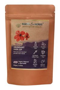Buy Roots & Herbs Abundant Hair Lep Powder - Hibiscus 100 gm