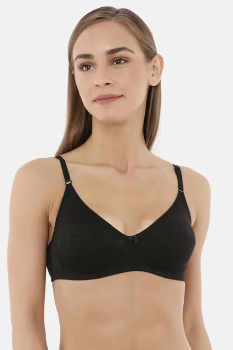 Buy Rupa Double Layered Non-Wired Full Coverage Bra - White at Rs