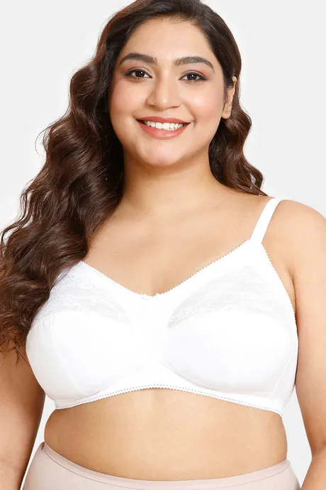 Buy Rosaline All Day Comfort Full Coverage Crossover Style Bra- Skin at  Rs.279 online