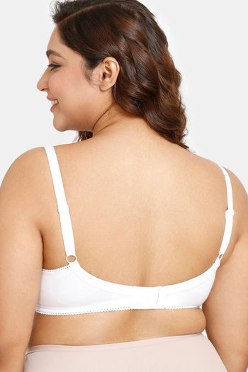 Buy Rosaline Everyday Double Layered Non Wired Full Coverage Super Support  Bra - Nutmeg at Rs.270 online