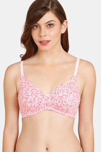 Buy Rosaline Everyday Padded Non-Wired 3/4th Coverage T-Shirt Bra - Fairy Tale