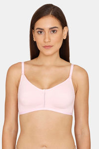 Buy Rosaline Everyday Double Layered Non Wired 3/4th Coverage T-Shirt Bra - Fairy Tale