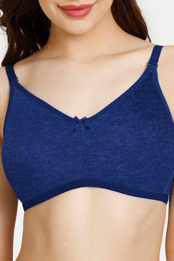 Buy Rosaline Everyday Double Layered Non Wired 3/4th Coverage T-Shirt Bra -  Roebuck at Rs.270 online