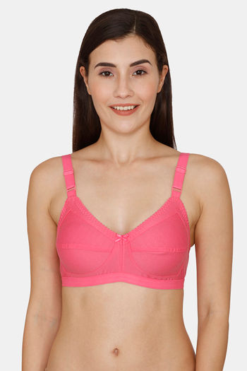 Buy EVERDAY ESSENTIALS HOT PINK NON WIRED PADDED BRA for Women Online in  India