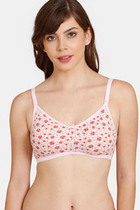 Buy Rosaline Padded Wired 3/4th Coverage T-Shirt Bra - Persimmon
