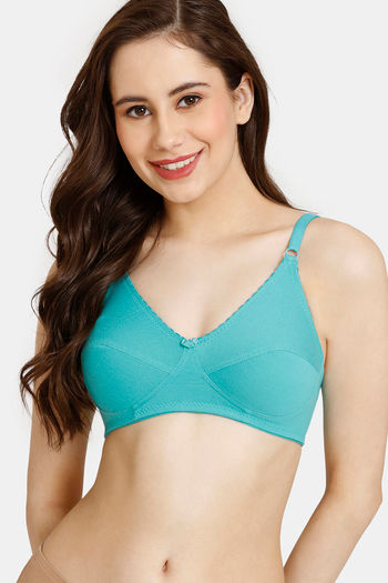 Buy Naidu Hall Single Layered Non Wired 3/4th Coverage T-Shirt Bra -  Fuchsia at Rs.210 online