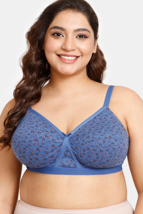Buy Rosaline Everyday Double Layered Non-Wired 3/4th Coverage T-Shirt Bra -  Mellow Yellow at Rs.350 online