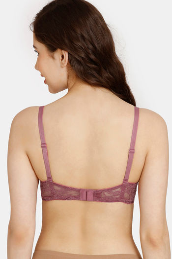 Buy Rosaline Padded Non Wired 3/4th Coverage Lace Bra - Malaga at Rs.799  online