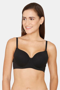 Buy Rosaline Everyday Padded Wired 3/4th Coverage T-Shirt Bra - Anthracite