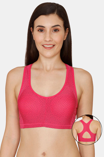 Rosaline Everyday Double Layered Non Wired Medium Coverage T-Shirt Bra -  Rethink Pink
