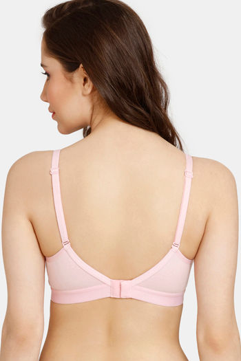Buy Rosaline Everyday Double Layered Non-Wired 3/4th Coverage T-Shirt Bra -  Fairy Tale at Rs.250 online