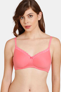 Buy Rosaline Padded Non Wired 3/4th Coverage T-Shirt Bra - Strawberry Pink