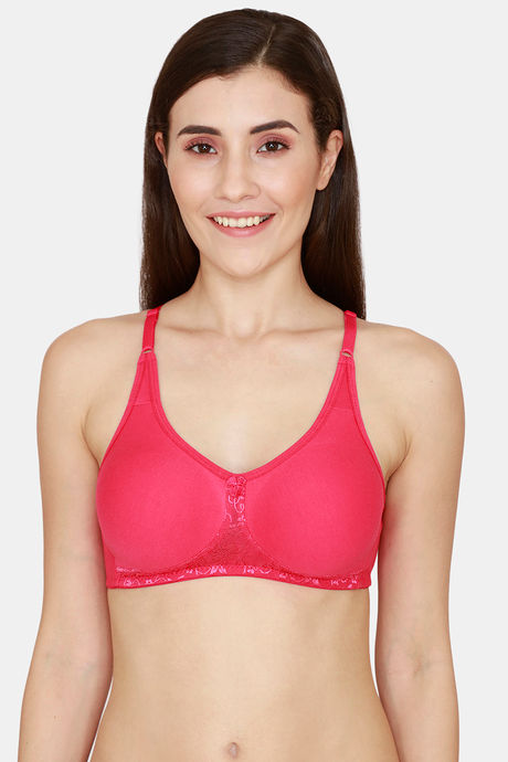 Buy Zivame Copper Infused Double Layered Non Wired 3/4th Coverage T-Shirt  Bra - Roebuck at Rs.659 online