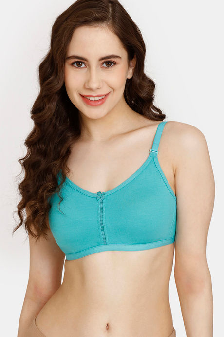 Buy Rosaline Padded Wired 3/4th Coverage T-Shirt Bra - Rhythmic Red at  Rs.360 online