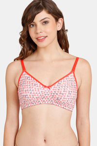 Buy Rosaline Everyday Double Layered Non Wired 3/4th Coverage  T-Shirt Bra - Orchid Pink