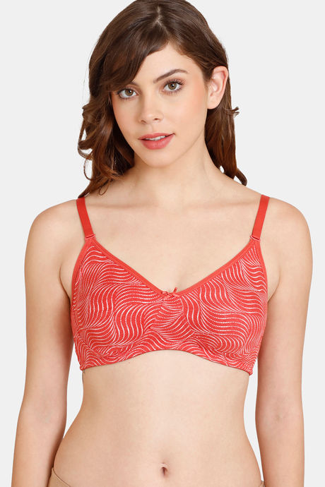 Buy Rosaline Everyday Double Layered Non Wired 3/4th Coverage T-Shirt Bra -  Very Berry Pt at Rs.275 online