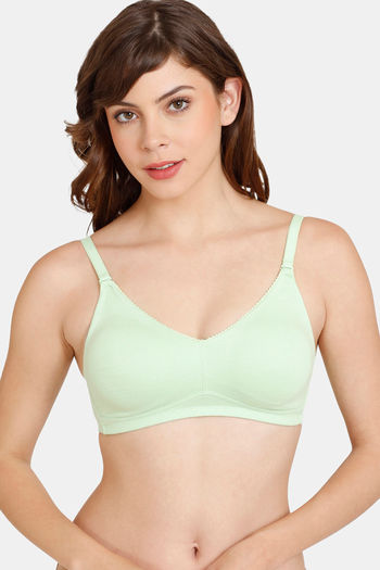 Printed Cotton Blend Women's Heavily Padded Bra For Everyday at Rs