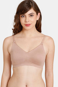 Buy Rosaline Everyday Double Layered Non Wired 3/4th Coverage T-Shirt Bra - Roebuck