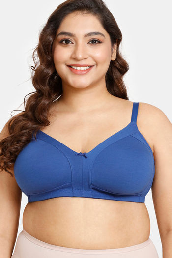 Buy N-Gal Non Padded Non Wired Medium + Coverage Super Support Bra
