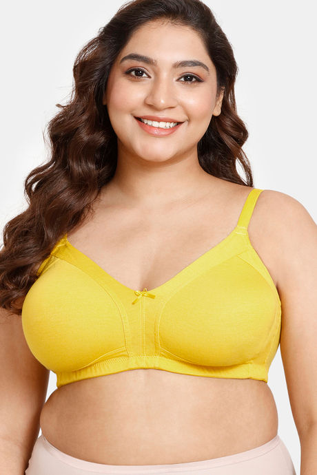 Rosaline Everyday Double Layered Non-Wired 3-4th Coverage T-Shirt Bra -  Mellow Yellow in Ahmedabad at best price by Shreeji Lingerie Hub - Justdial