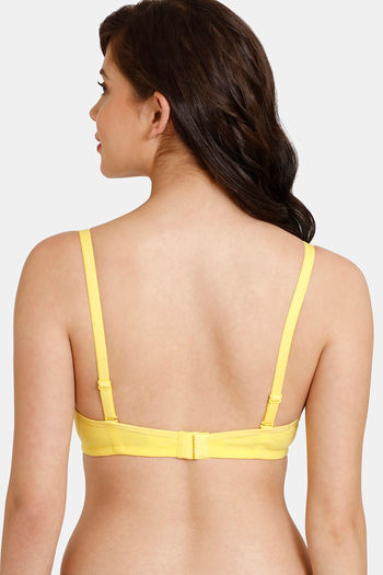 Buy Zivame Beautiful Basics Padded Non Wired 3/4th Coverage Backless Bra -  Nutmeg at Rs.500 online