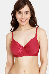 Buy Rosaline Padded Non Wired 3/4th Coverage T-Shirt Bra - Slate Rose