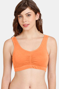 Buy Rosaline Everyday Double Layered Non-Wired 3/4th Coverage  T-Shirt Bra - Bird Of Paradise