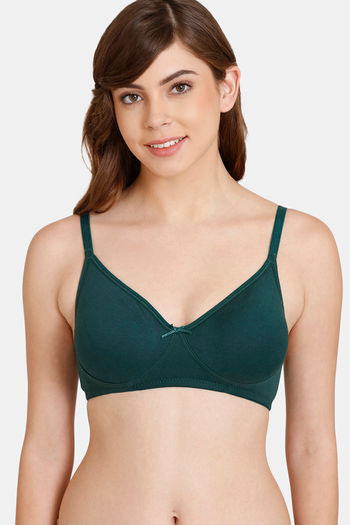Buy Zivame Color Block Multiway Longline Bra with Hipster Brief