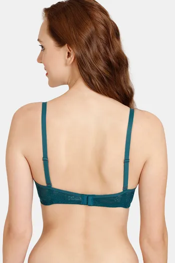 Buy BUBBLY DAYS TURQUOISE NON WIRED NON PADDED SPORTS BRA for Women Online  in India