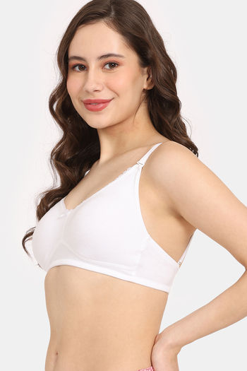Zivame Conceal Petals Double Layered Non Wired 3/4Th Coverage T-Shirt Bra -  Roebuck