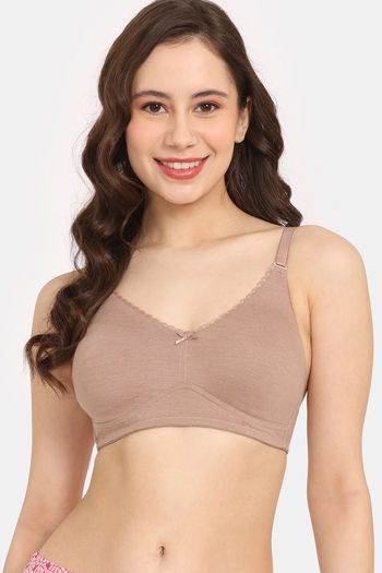 Buy online White Lace Bralettes from lingerie for Women by N-gal for ₹359  at 45% off