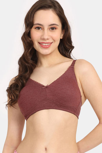 Women's Cotton Non-Padded Non-Wired Full Coverge Daily Use Bra for Ladies &  Girls