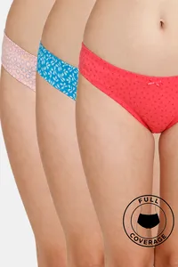 Buy Zivame No Panty Line Laser Cut Pink Cheetah N Solid Briefs